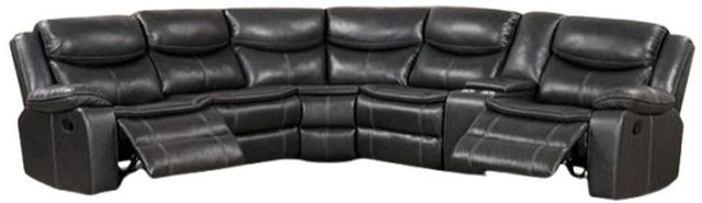 Furniture of America® Gatria Gray Sectional-0