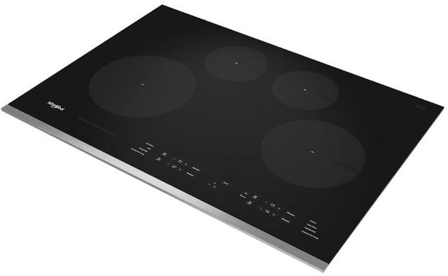 Whirlpool® 30" Stainless Steel Electric Induction Cooktop-2