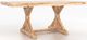 Canade Customizable Loft Natural Washed Trestle Dining Table-3