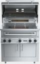 Kalamazoo™ Hybrid Fire K750HB 3-Burner Stainless Steel Built In Natural Gas Grill-1