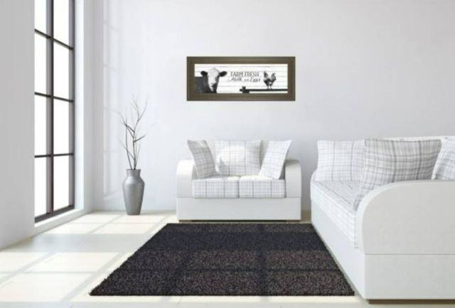 Classy Art Farm Fresh Milk by Lori Deiter Wall Art-3