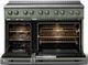 Viking® 5 Series 48" Eucalyptus Pro Style Induction Range with Polished Chrome Trim-1