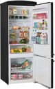 Unique® Appliances Classic Retro 28" 17 Cu. Ft. Midnight Black Counter Depth Bottom Freezer Refrigerator-2