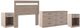 Signature Design by Ashley® Flannia 4-Piece Gray Full Panel Headboard Bed Set-0