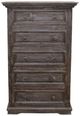 Million Dollar Rustic Barnwood Dark Brown Claudia Chest-0