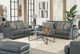 Jackson Furniture Marco Gunmetal Leather Sofa-3