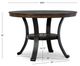 Powell® Franklin Brown Dining Table with Black Base-2
