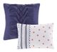 Olliix by Intelligent Design Odette Blue Twin/Twin XL Boho Reversible Coverlet Set-3