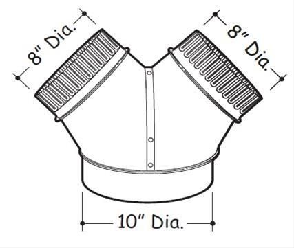 Best® Y-Duct Connector-1