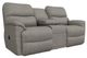 La-Z-Boy® Trouper Charcoal Manual Reclining Loveseat with Console-0