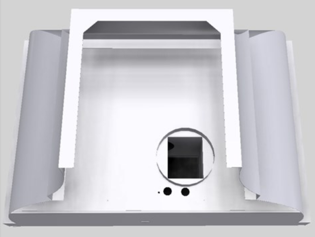 Vent-A-Hood® Designer Series 36" White Wall Mounted Range Hood-2