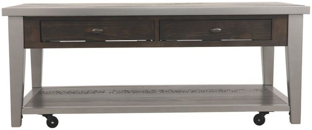 Signature Design by Ashley® Branbury Grayish Brown Coffee Table-1