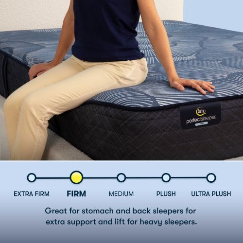 Serta® Perfect Sleeper® PS1300 Hybrid Firm Tight Top King Mattress Power Base Bundle-18