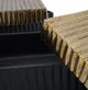 A & B Home 2-Piece Black/Gold Cullen Rectangle Book Box Set-4