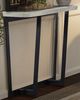 Liberty Furniture Pierce White Sofa Table with Black Base-0