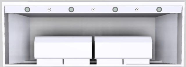 Vent-A-Hood® 66" White Wall Mounted Range Hood-3