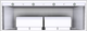 Vent-A-Hood® 66" White Wall Mounted Range Hood-3