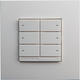 Crestron On-Wall Wireless Lighting, Keypad Battery Powered-White-0