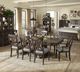 Homelegance® Cardano Driftwood Charcoal Dining Side Chair-1