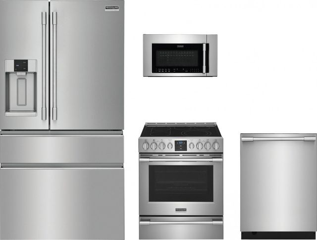 Frigidaire Professional® 4 Piece Kitchen Package-Stainless Steel-0