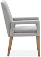 Magnussen Home® Lindon Belgian Wheat/Gray Dining Arm Chair with Upholstered Seat & Back-4