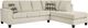 Signature Design by Ashley® Abinger 2-Piece Natural Right Arm Facing Sectional and Chaise-0