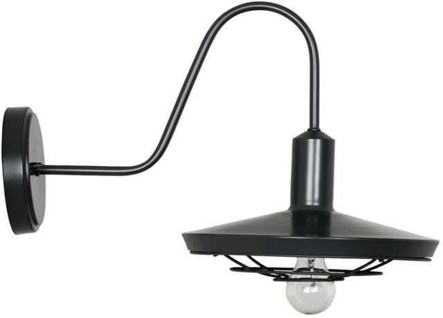 YHD Black/Glossy Gray 1-Light Exterior Lighting-4