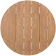 Moe's Home Collection Delta Natural Teak Outdoor Round Dining Table -5