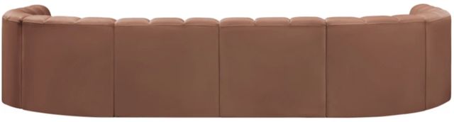 Meridian Furniture Arc 10-Piece Cognac Leather Sectional-3