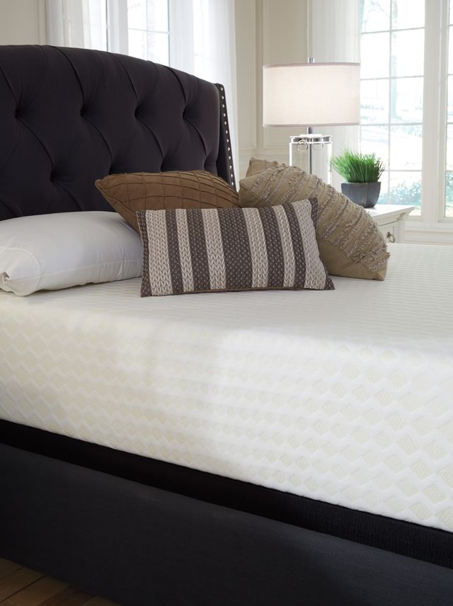 Sierra Sleep® by Ashley® Chime 12" Memory Foam Ultra Plush Tight Top King Mattress in a Box-9