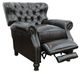 BarcaLounger® Presidential Stetson-Coffee Manual Recliner-4