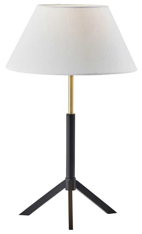 Adesso® Harvey Black Table Lamp-0