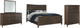 Signature Design by Ashley® Kisper 4-Piece Brown King Panel Bed Set-0