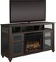 Dimplex® Xavier Warm Grainery Brown Media Console Electric Fireplace-1