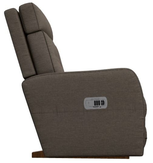 La-Z-Boy® Lennon Cocoa Power Rocking Recliner with Headrest