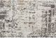 Feizy Vancouver Charcoal/Ivory 5' x 8' Rug-1