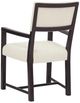 Hooker® Furniture Driftwood Burnt Timber/Lovegood Bisque Dining Arm Chair-2