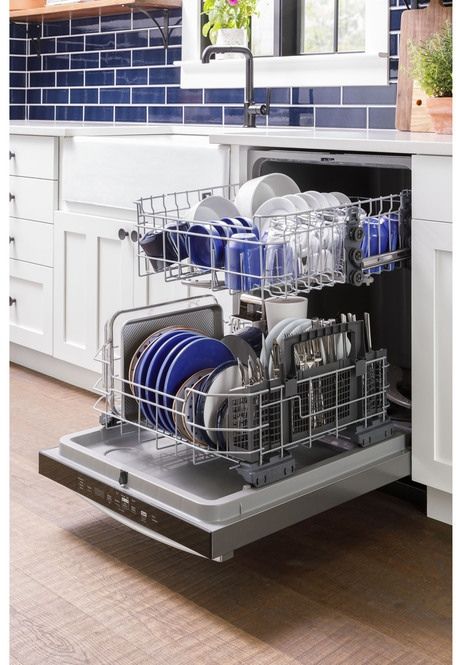 GE® 4 Piece Slate Kitchen Package-4