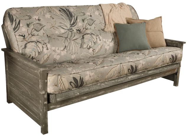Kodiak Furniture Lexington Takara Rain/Weathered Gray Full Futon with Mattress-0