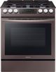 Samsung 30" Fingerprint Resistant Tuscan Stainless Steel Slide In Gas Range-0