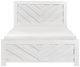 Homelegance® Corbin White Full Panel Bed-2