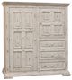 International Furniture Direct Terra White Gentleman's Chest-0
