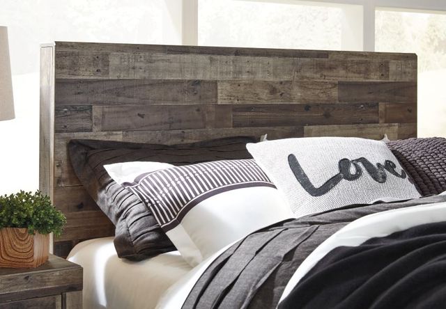 Benchcraft® Derekson 5-Piece Multi Gray Full Youth Panel Headboard Bed Set-1
