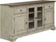 Liberty Furniture Morgan Creek Antique White/Wirebrushed Tobacco Entertainment TV Stand-0