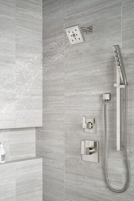 Delta Ara® Monitor® 14 Series H2Okinetic® Stainless Shower Trim-2