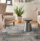Nourison Home™ Rustic Textures Blue Ivory 5'x7' Style 13 Area Rug-1