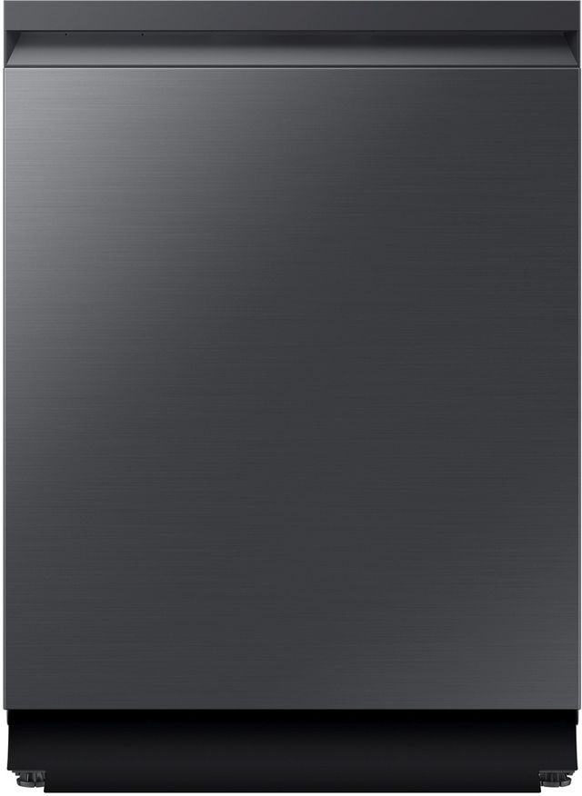Samsung Bespoke 24" Fingerprint Resistant Matte Black Steel Top Control Built In Smart Dishwasher with 3rd Rack Washing System