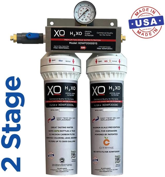 XO Dual Stage Home Water Filtration System-3