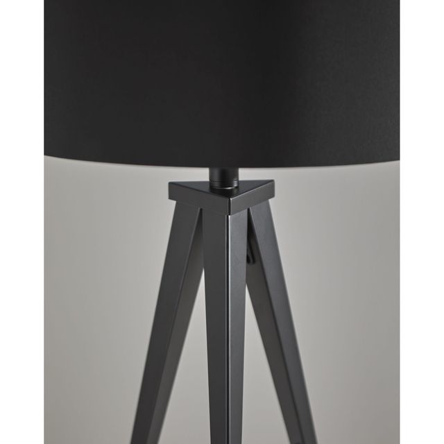 Adesso® Director Black Floor Lamp-1