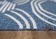 KAS Rugs Provo Blue Contempo 5'x8' Area Rug-1